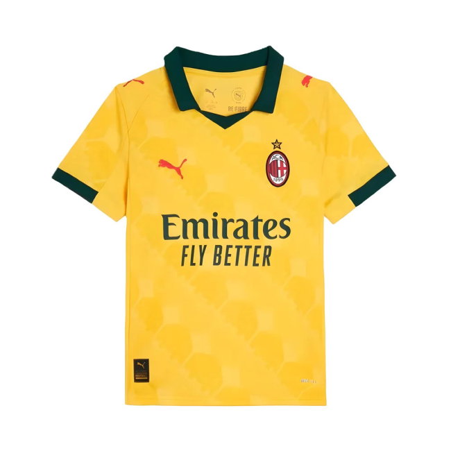 2025-2026 AC Milan Third Shirt (Kids) (Fullkrug 9)-SoccerKits Hub | Buy Soccer Jerseys Online